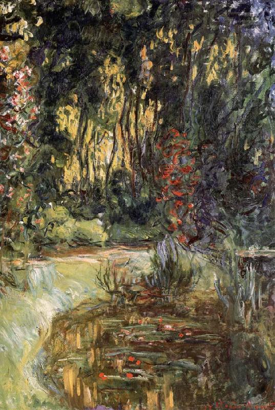 The Water Lily Pond at Giverny, Claude Monet